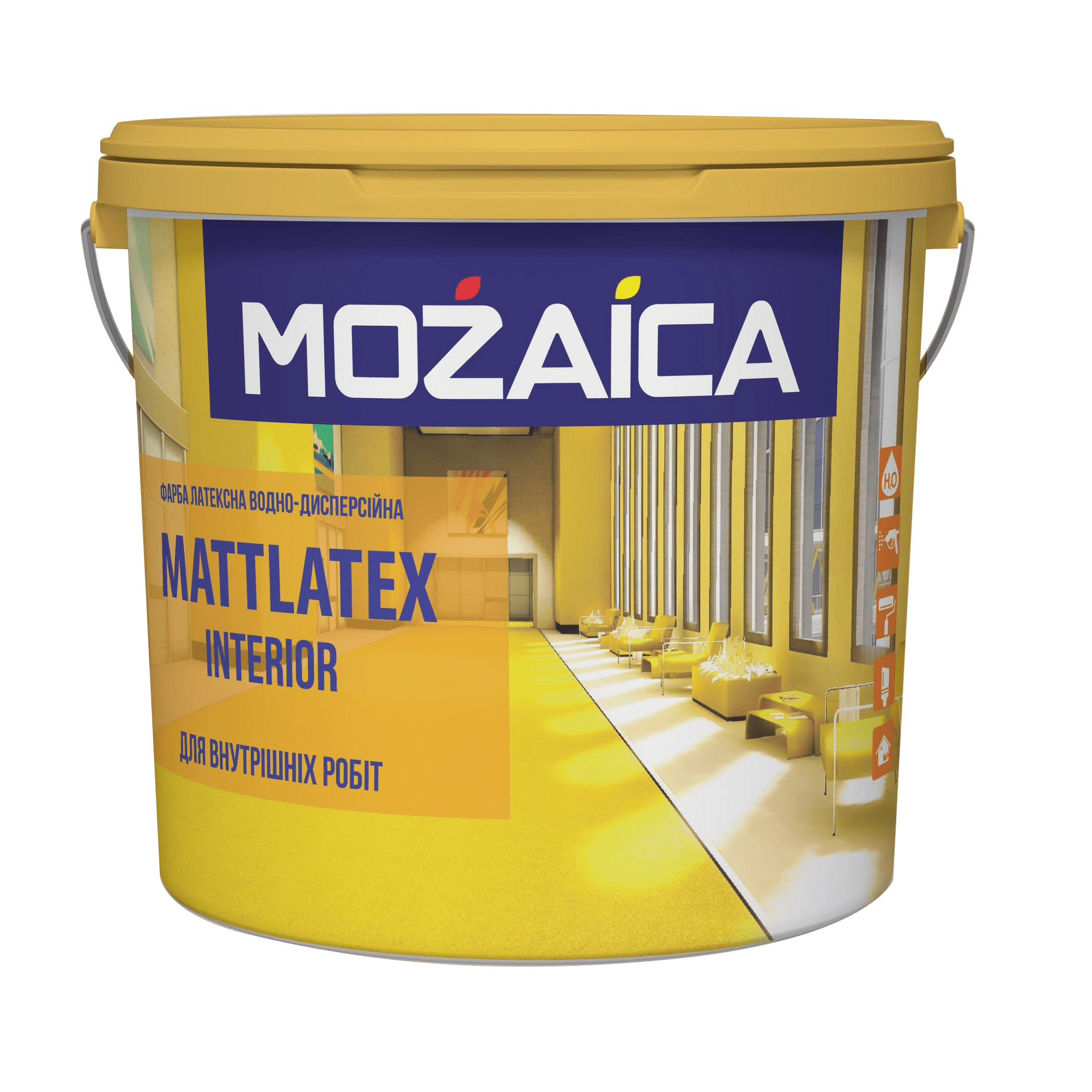 Фарба латексна водно-дисперсійна MATTLATEX Interior TM "MOZAICA" 14 кг